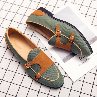 China Anti-Smell Wedding Ceremony Wear Fashion Style Genuine Leather Loafers Shoes For Men for sale