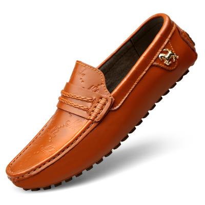 China Anti-odor design loafers shoes for men slip on Leather Moccasin 2021 shoes for men for sale