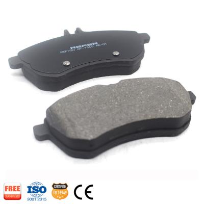 China brake pads for MERCEDES-BENZ C250/MERCEDES-BENZ SLK250 D1340 0074201620/A0054200820 GDB17.3 146.2*71.5*20.6mm for sale