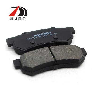 China Semi-metal D1315 Brake Pads For CHEVROLET Optra SUZUKI Reno / SUZUKI Forenza 55500-85z10 96800089 GDB4178 103.8mm*38.9mm*14.6mm for sale