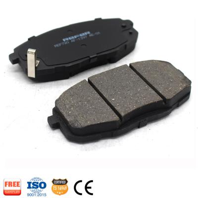 China Brake pads for EADO PLUS/Lifan macwell changan D1397 0K2F3328Z/581010QA00 GDB7868 KIA CEED K3/KIA CEED PRO HYUNDAI i30 130*58*16.9mm for sale