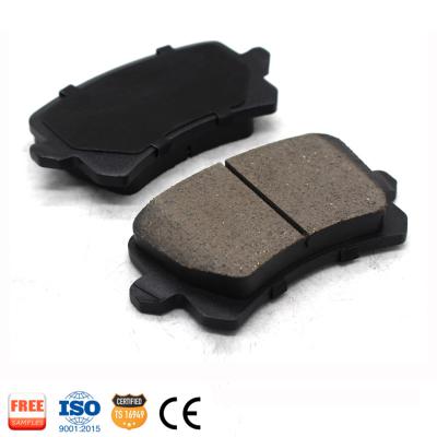 China CERAMIC brake pads for CHANGAN CS75 CC/AUDI Q3 D1348 3502310XKY00A/3C0698451C GDB1763 105.5*56.3*17.2mm for sale