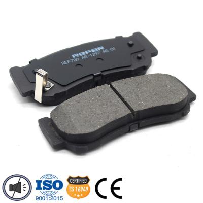 China No Noise Brake Pads For HYUNDAI Santa Fe D1297 583022BA00/583022BA40 GDB3419 118.6*47.2*15.6mm for sale