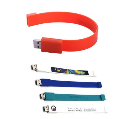 China Cheap cartoon silicone pendrive 512mb flash memory usb flash drives wholesale usb wristband for sale