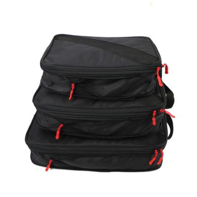 China Fashion Travel Bags Custom Lightweight Luggage Organizer 7 Pcs Fordable Compression Packing Cubes for sale