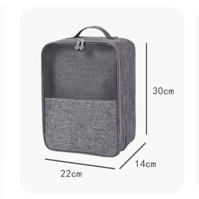 China Custom Fashion Travel Cubes Waterproof Organizer Bag Polyester Shoe Storage Tote Bag for sale