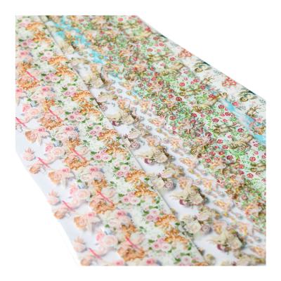 China Angel Pattern Nail Foils Spring Flower Summer Transfer Sticker Nail Art Decorations Nail Beauty Products 10pcs/set for sale