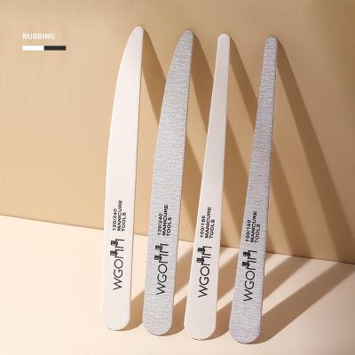 China Nail Art Tools Custom Logo Double-Sided Nail Art Manicure Pedicure File Set High Quality Emery Nail Board 180 100 Grit Nail File for sale