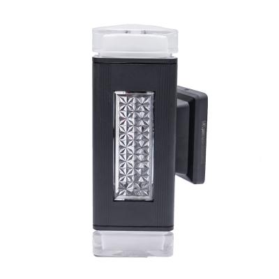 China Borosilicate Glass Waterproof Aluminum Outdoor Garden Luxury LED Wall Light for sale