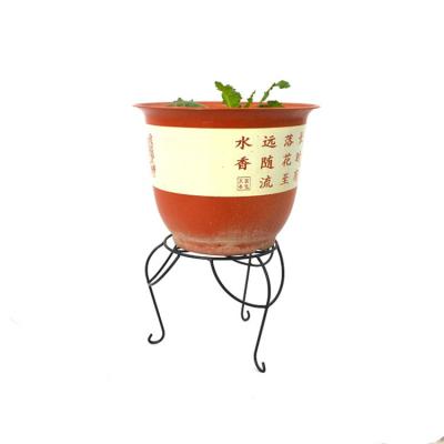 China CLASSIC Personalized Gifts Iron Potted Plant Indoor Outdoor Garden Pots Container Supports Pot Rack for sale