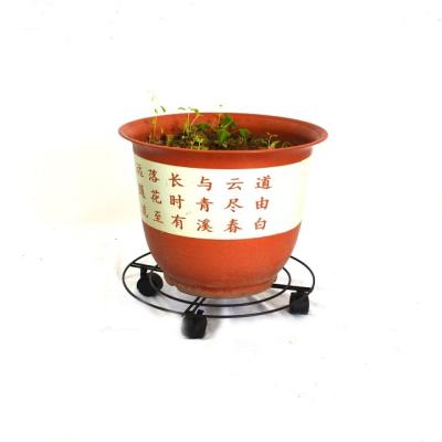 China CLASSIC Customize Colorful Solid Pots Tray For Home And Garden With Different Size for sale