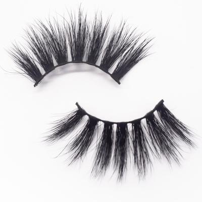 China Wholesale Custom Box 3d Natural Long Bottom Full Strip Faux Mink Lashes Lashes Vendors 3d Dramatic Faux Mink Eyelash for sale