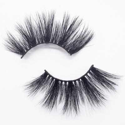 China Wholesale Custom Clean Natural 3D Brand Faux 5D Mink Lashes Synthetic 3D Fiber Eyelashes Super Fluffy Silk Mink Eyelashes for sale