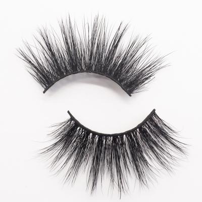 China Long Natural Wholesale Private Label Customized Style 3d False Mink Eyelashes Custom Boxes New Seller Lashes for sale