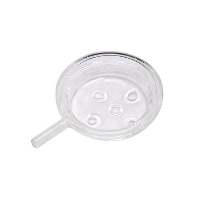 China Borosilicate Hookah Dish Glass Carbon Dish Borosilicate Smoke Dish Pipe Accessories Charcoal Holder Arab Hookah Accessories for sale