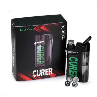 China Portable + Easy 3 in 1 Electric Curer Dabe Rig Kit 1500mah Battery with Power /Temperature Control 2 Mode for Dry Herb Oil Wax Concentrate for sale