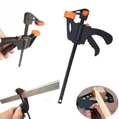 China 4 Inch Quick Ratchet Spring F Clamps For Woodworking Clamp Wood Clip Kit Hand Tool for sale