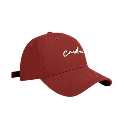 China JOINT newcomers fashion baseball cap simple outdoor hat peaked sport embroidered letters men's spring and autumn baseball cap for sale