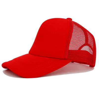 China The JOINT Custom Logo Embroidered Mesh Caps For Women Men Mens Adjustable Hat Mens Blank Trucker Baseball Cap for sale