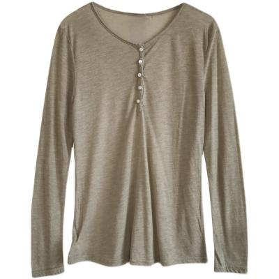 China Breathable Commuter Neck Length Plain Round Thin Sleeve Pullover Soft Tasteful Jacket for sale