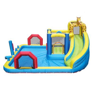 China PVC Factory Sell Inflatable Bounce House Slide Trampoline Jumping Castle Inflatable Water Slide for sale