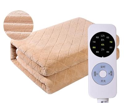 China Comfortable Electric Blanket Anti Dust Mites Removal Dual Temperature Control Moisture Proof Intelligent Cold Heating for sale