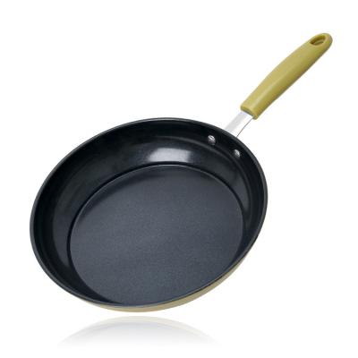 China Sustainable Pan Fried Steak Skillet Cooking Wok Pots Durable Skillet Non-Stick Pans Grill Pancake Pan for sale