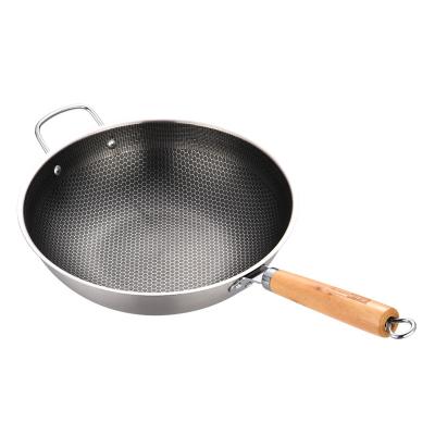 China Viable Hot Sales Of Stainless Steel Cookware And No Soot Pan Nonstick Coating Frying Pan for sale