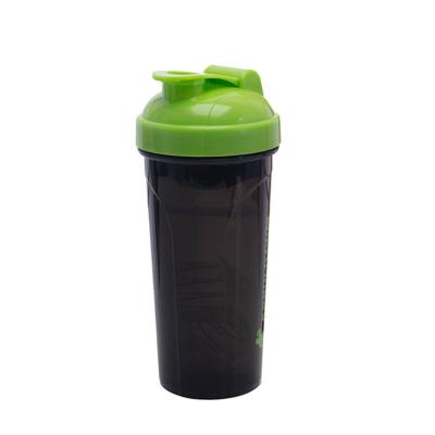 China Wholesale Custom Sports Viable Logo Fitness Bpa Free Plastic Protein Gym Shaker Bottle For Protein for sale