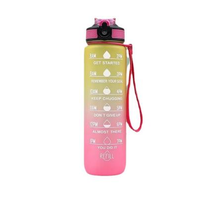 China 2022 Termos Tritan de Tomatodo Botella de Agua Sport Products 1000ml Water Bottle Viable Trending Motivational Water Bottles With Time Mark for sale