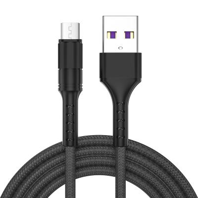 China Amazon Quality 4A Hot Nylon Braided Micro USB Charging Cable Sync Data Transmission Quick Charging Cable For Samung Xiaomi for sale