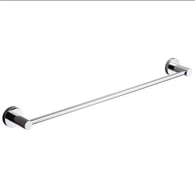 China Wholesale Fashion Bathroom 30cm To 60cm Single Wall Mounted Electroplating Towel Rack Towel Rack Bar for sale