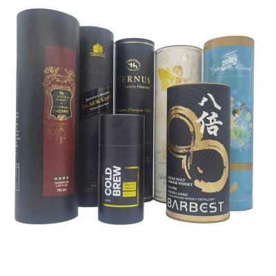 China Recycled Luxury Packaging Materials Custom Wine Package 8ml Perfume Paper Gift Boxes for sale