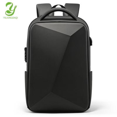 China With USB Student Backpack School Waterproof Bags Men Waterproof Laptop Bags Backpack Hard Shell Backpack For Motorcle for sale