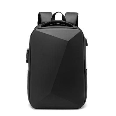 China With USB 2023 Black Computer Laptop Smart Bags For Men Backpack New Student Hard Shell Travel Backpack Waterproof Outdoor Bag Rucksack for sale