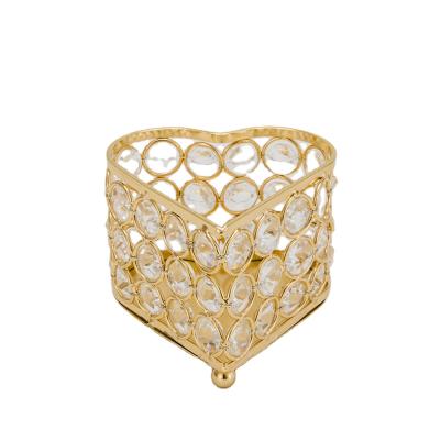 China Wholesale Luxurious Luxury Jewelry Gift Box JB8002 Metal Ring Box Heart Shaped Jewelry Boxes for sale