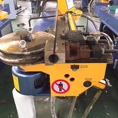 China arraival new building material stores automatic hydraulic steel and stainless steel pipe bending machine with chuck for copper tube bender machie for sale