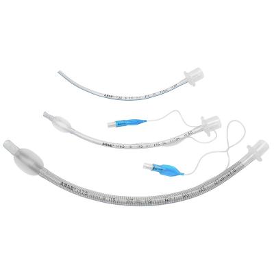 China Medical Treatment Hot Sale and High Quality Approved Disposable Medical Reinforced Endotracheal Tube with Preloaded Stylet for sale