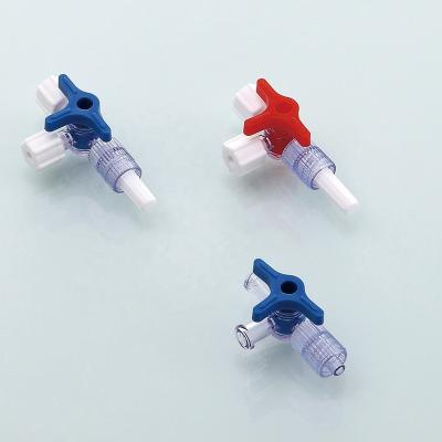 China Medical Treatment Stopcock Disposable Single Use Three Way Stopcock For Slight Burn Use Large Size And Small Size With Luer Lock for sale