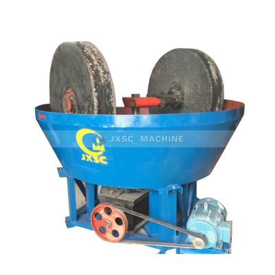 China China Factory Price Double Wet Pan Mill For Gold Grinding Wheel for sale