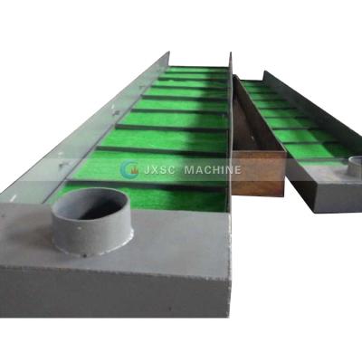 China Gold Recovery Mineral Processing Equipment Rubber Mat Laminated Sluice Box Mats For Gold for sale