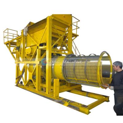 China For Placer / Alluvial Gold Washing Chad Small Scale Placer Alluvial Washing Plant Mini Gold Trommel For Sale for sale