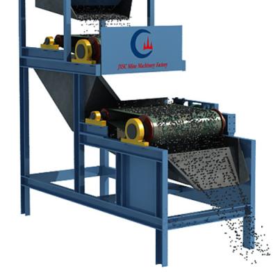 China Belt Conveyor Iron Ore Magnetic Separator Mining Conveyor High Intensity Magnetic Separator for sale