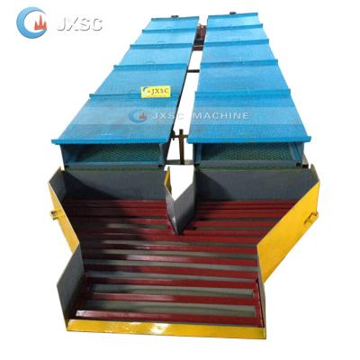 China Portable Gold Salvage Low Price Mobile Gold Rubber Mats Sluice Box for sale