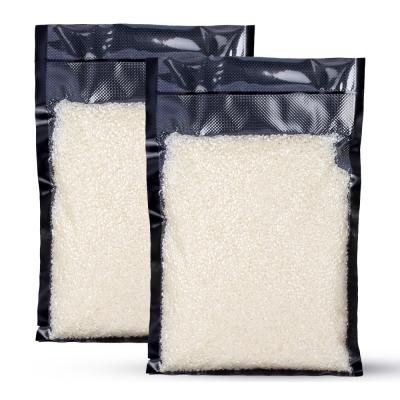 China Black Shaded Food Packaging Mesh Patterned Vacuum Bags Visual Packing Bags Commercial Thickening Shade Sealed Fresh Bags for sale