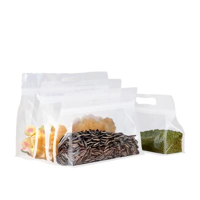 China New Product Developed Transparent Portable Packaging Good Quality Nylon Eight Side Sealing Bag for sale