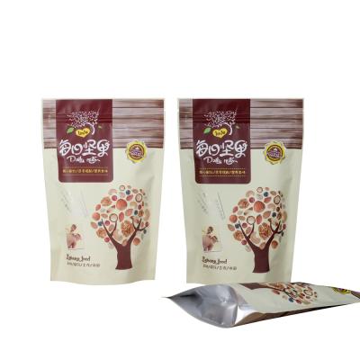 China Fashion design healthy and safe material daily product packaging nut aluminum-plated food stand-up pouch for sale