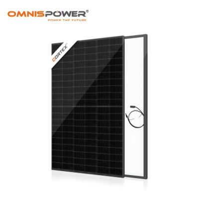 China Ultra Black Module With Solar Panel Kit For Homes Solar Farm For Commercial Use Solar Panel Cell 158.75mmx158.75mm for sale