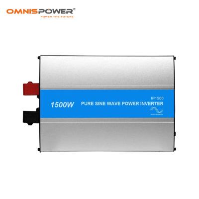 China High Efficiency 1500W Pure Sine Wave Solar Power Inverter Off Grid Strong Adaptability 12/24 Vdc At 110/120/220/230 Vac 326.12x231.5x98.5mm for sale