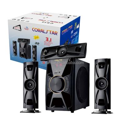 China Music Best Selling Music 3.1 Song Home Theater System Audio Speaker for sale